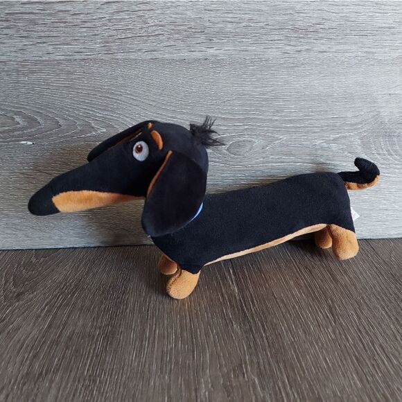 Ty Beanie Babies Secret Life of Pets Buddy Dachshund Plush Weiner Dog 13" - Picture 3 of 5